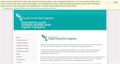 Desktop Screenshot of guideturistichecampane.it